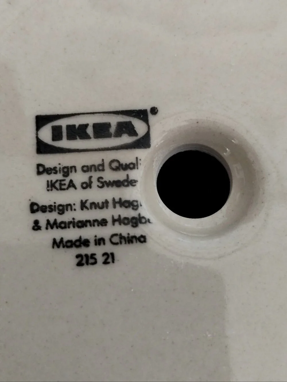IKEA Orädd Planter Pot Cream/ Light Beige Glazed Finish 4x3.5 inches